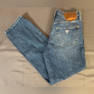 Guess Men's Straight Jeans - Blue